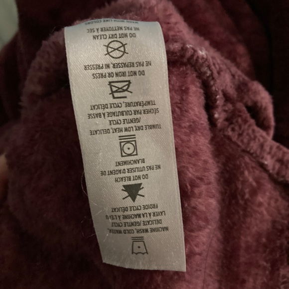 Velour Mock Turtleneck Pullover - Picture 5 of 6